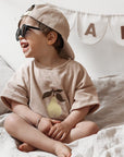 OVERSIZE SHIRT PEAR 'CHAMPAGNE'