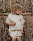 OVERSIZE SHIRT TINY MELON 'MACADAMIA'