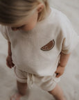 OVERSIZE SHIRT TINY MELON 'MACADAMIA'