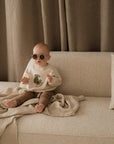 OVERSIZE SWEATER LET'S AVOCUDDLE 'LIGHT BEIGE MELANGE'
