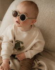 OVERSIZE SWEATER LET'S AVOCUDDLE 'LIGHT BEIGE MELANGE'