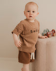 COZY SHORTS 'CHOCOLATE'