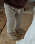 RIB-LEGGINGS 'GREY MELANGE'