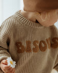 CHUNKY KNIT PULLOVER BISOUS 'WARM BEIGE'