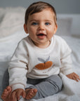 OVERSIZE SWEATER MA PETITE PECHE 'COCONUT MILK'