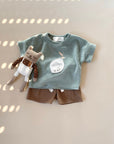 FROTTEE OVERSIZE SHIRT LEMON 'FROSTY GREEN'