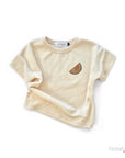 OVERSIZE SHIRT TINY MELON 'MACADAMIA'
