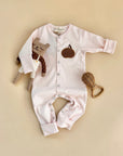 ONESIE TINY APPLE 'MARSHMALLOW'