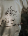OVERSIZE SWEATER HANG LOOSE 'IVORY'