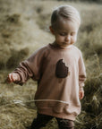 OVERSIZE SWEATER ICE CREAM 'NOUGAT'