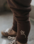 COZY LEGGINGS TINY BRANCH 'DARK MOUSSE'