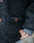 WALKJACKE BONJOUR 'ANTHRAZIT MELANGE'