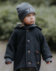 WALKJACKE BONJOUR 'ANTHRAZIT MELANGE'