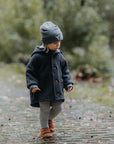 WALKJACKE BONJOUR 'ANTHRAZIT MELANGE'