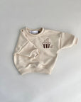 OVERSIZE SWEATER POPCORN 'IVORY'