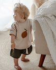 OVERSIZE SHIRT LEMON 'LIGHT BEIGE'
