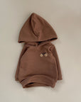 HOODIE TINY ACORN 'CHOCOLATE`
