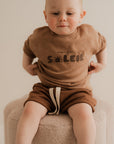 COZY SHORTS 'CHOCOLATE'