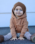 HOODIE SMALL FRONT POCKET 'LIGHT CARAMEL'