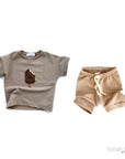 SHORTS SUNKISSED 'HAZELNUT'