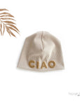 RIB BEANIE CIAO 'LIGHT BEIGE'