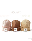 RIB BEANIE 'BISCUIT'