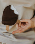 OVERSIZE SHIRT ICE CREAM 'LIGHT BEIGE'