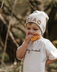 RIB BEANIE CIAO 'LIGHT BEIGE'