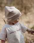 RIB BEANIE CIAO 'LIGHT BEIGE'