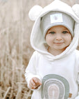 RIB BEANIE 'LIGHT GREY MELANGE'