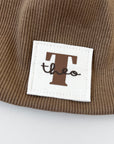 PERSONALISIERTE RIB BEANIE 'NOUGAT'
